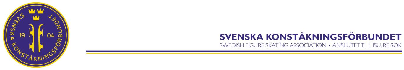 Bakgrund Svenska konståkningsförbundet besutade 2007 att starta en satsning på svenska konståkningsungdomar, singe.