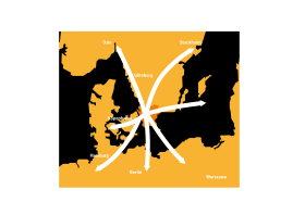 Arbetsmaterial 2012-10-10 2 1. Vår konkurrenskraft Hälften av allt godsvärde som kommer till Sverige passerar Skåne. 2 av de 5 svenska hamnarna i EU:s prioriterade nät ligger i Skåne.