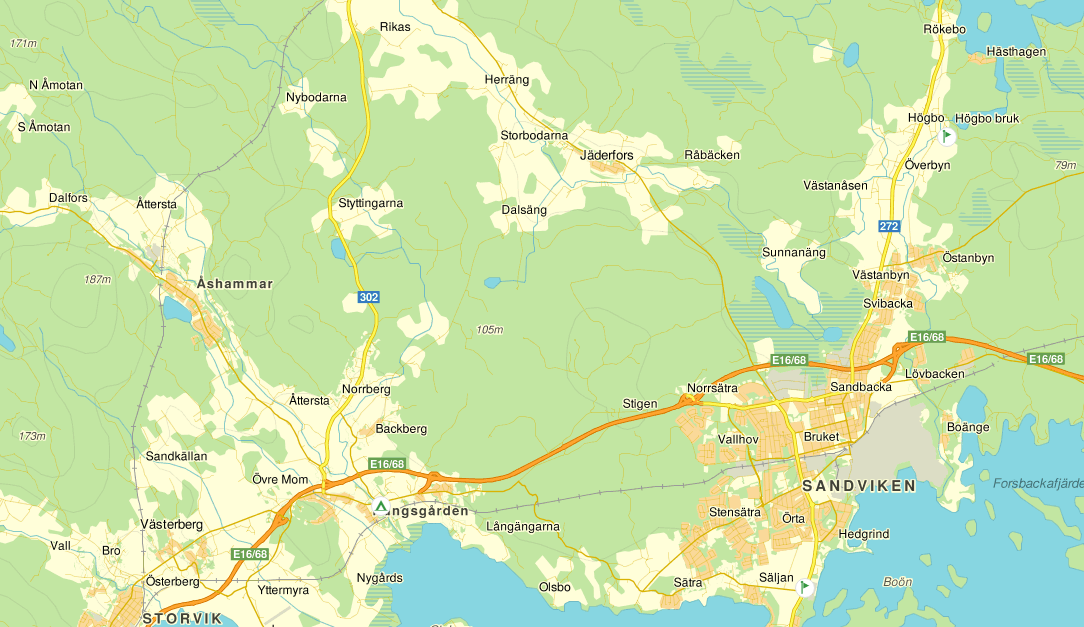 1 BAKGRUND OCH PLANERAD VERKSAMHET Kungsgårdens vattenförsörjning baseras idag på uttag av grundvatten från en vattentäkt i Ovansjöåsen strax utanför byn Åsen vid väg 302, ca 1,5 km nordväst om