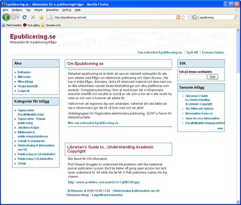 Nationellt nätverk Epublicering.se för alla e-publicerare!