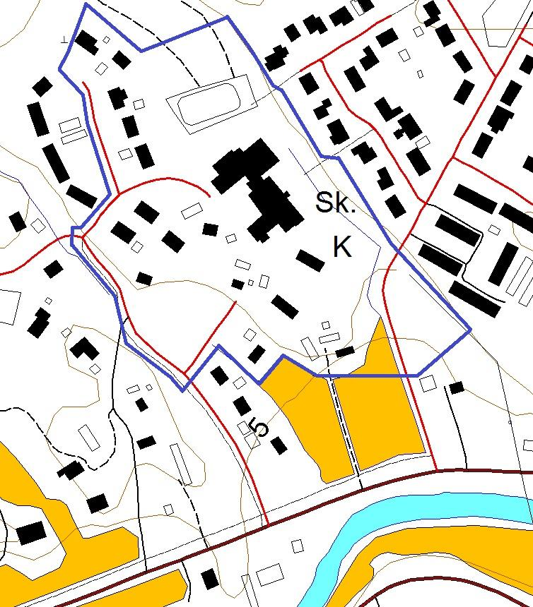 S i d a 2 Bild 2. Planområdets ungefärliga avgränsning.