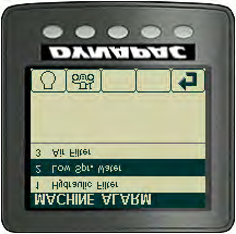 Maskinbeskrivning Dynapac Sub System (DSS) DSS kod Beskrivning Not Speedsensor front Tillbehör 2 Speedsensor rear 3 Inclination sensor Tillbehör 4 DCM Tillbehör 5 IO-Card 6 Cooling fan speed sensor 7