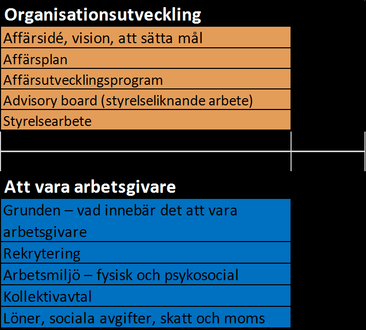 10 i topp de mest efterfrågade utbildningsämnena 1.