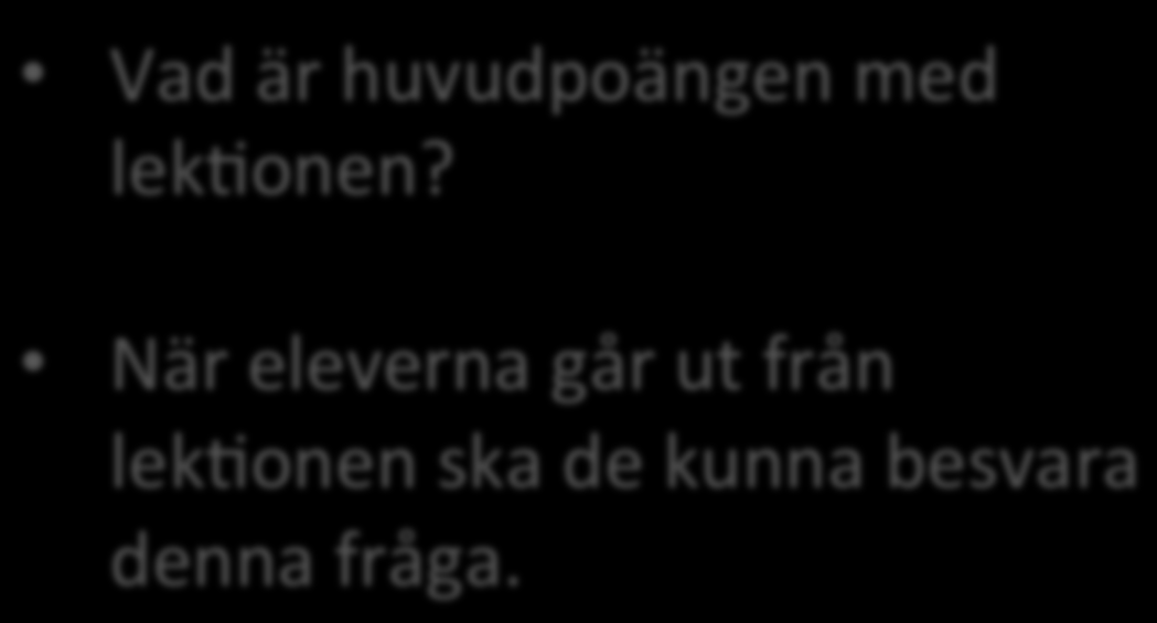 När eleverna går ut från