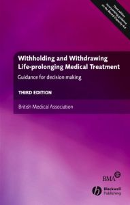 Aktiviteter Översättning till engelska Nicholas Wyon Bra bok i ämnet Withholding and Withdrawing Life-Prolonging Medical Treatment: Guidance