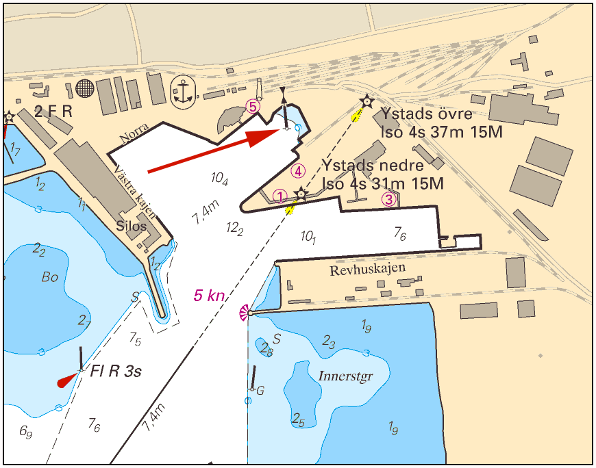 2016-06-16 13 Nr 603 Ystad hamn Sjöfartsverket, Norrköping. Publ.