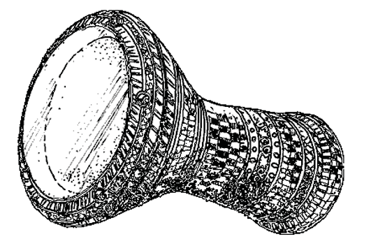 Darbukka Kallas även vastrumma och finns i många olika material, mässing och keramik är de vanligaste. Väldigt karaktäristisk magdanstrumma med tveksamt existensberättigande i europeisk medeltid.