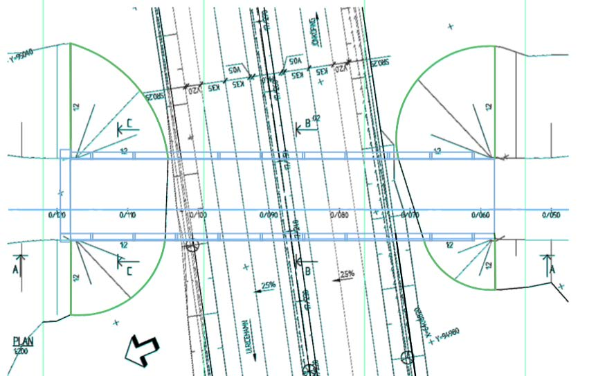 6 Snedkabelbro Utformning Då stor vikt under projektet har lagts på att uppfylla de estetiska kraven har gruppen valt att dela upp utformningen efter olika områden där alternativ ställs mot varandra