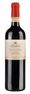 Mauro Sebaste Barbera dalba Rosalia 2011 Piemonte, Italien Stor och fruktig doft med inslag av körsbär och blåbär.