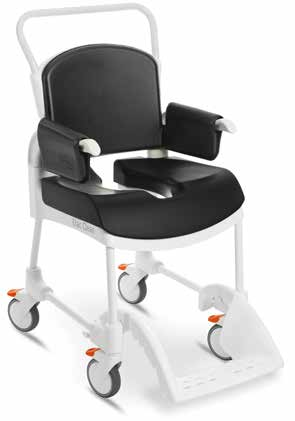 Egenskaper Clean Comfort Komfort och stöd Den omfamnande mjuka sitsen och
