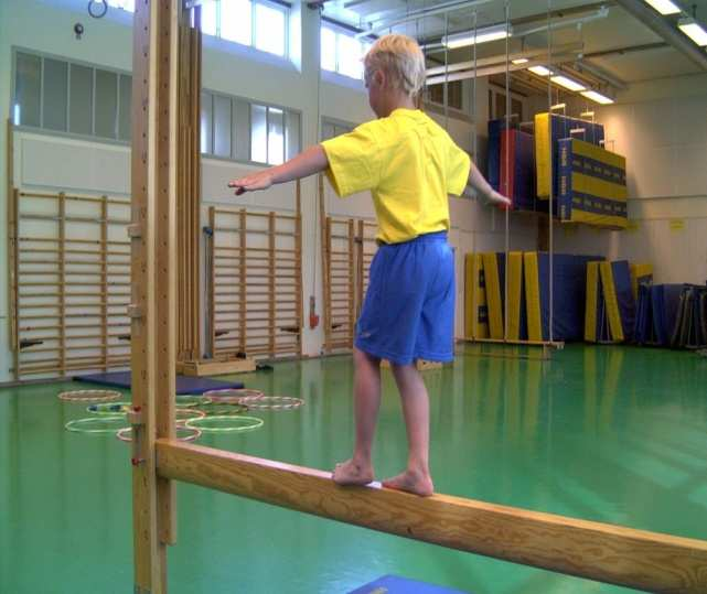 Fundamental movement phase Gå Springa Åla Krypa Rulla Rotera Stability Locomotor Manipulative Axial movements Walking