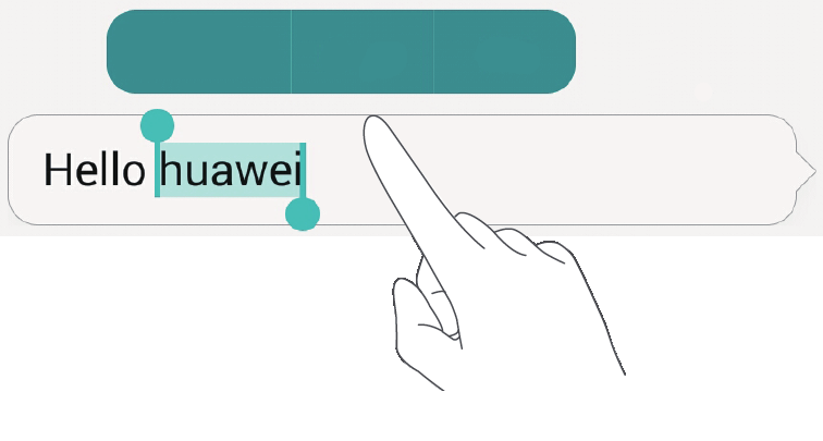 Textinmatning Telefonen levereras med flera textinmatningsmetoder. Du kan snabbt mata in text genom att använda skärmtangentbordet. Du tar fram skärmtangentbordet genom att peka på en textruta.