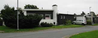 Landsförsamlingen och staden Nedre Nolby (39) Beskrivning av kulturmiljön Område med blandad bostadbebyggelse från 1950- och 60-talet.