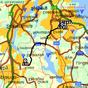 Vägbeskrivningar till Bollstanäs IP/Bollstanäs Skola Från Täby 0.0 Starta på Åkerbyvägen 0.7 km 0.7 Kör höger in på Stockholmsvägen 0.8 km 1.