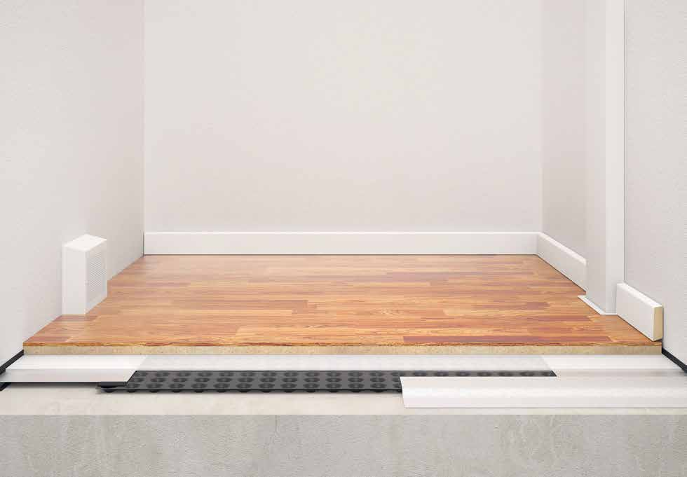 Har du fukt i betongplattan? Känner du av lukt och emissioner? Är du orolig för radon? Då gäller det att ha en hållbar lösning på problemet ett mekaniskt ventilerat golv.