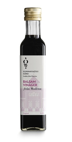 Produktbeskrivning: Balsamvinäger 3 års lagringstid.