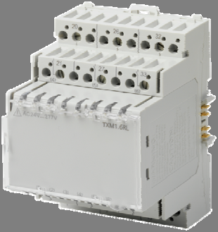 8 AMA 8 Styr- och övervakningssystem SGC In- och utgångsmoduler 177 TX-I/O Relämodul, bistabil Används för Styrning av belysning Styrning av undersystem med oavbruten drift TXM1.