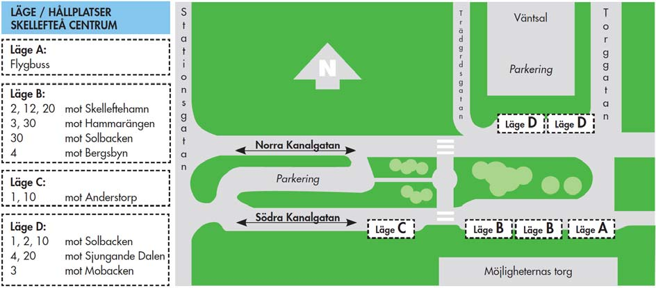 ETT NYTT LINJENÄT Kommunledningskontoret fick till uppdrag att utreda förutsättningarna för kollektivtrafiken i Skellefteå kommun.