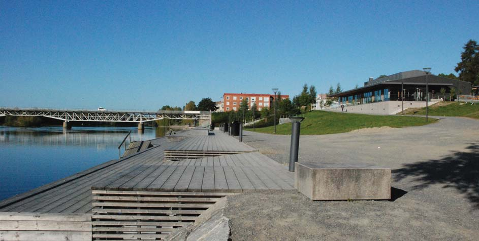 38 UNDERLAGSMATERIAL INRIKTNING relaxpark kommer att anläggas bort mot Viktoriabron.