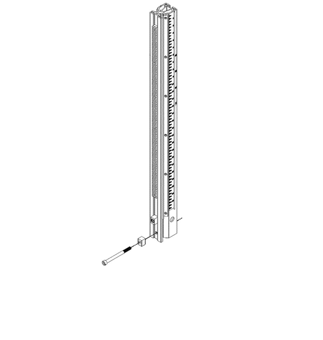 1 2 3 4 5 6 7 8 9 10 11 Item Description Part Number Qty Comments 1 Column 541404050 1 2 M3x8 Socket Head, Flat Head Screw 541404137 24 3 Depth Measurement Decal 541404054 2 4 Angle Measurement Decal