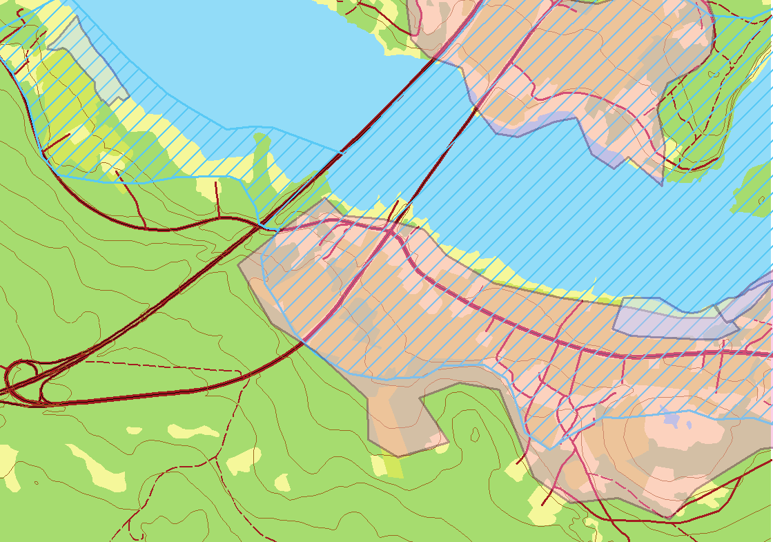 Norra Mjälabacken Granlund Niporna Svedjen Strandgården Bränneriudden Gamla sbron har i Länsstyrelsens inventering av kulturhistoriskt