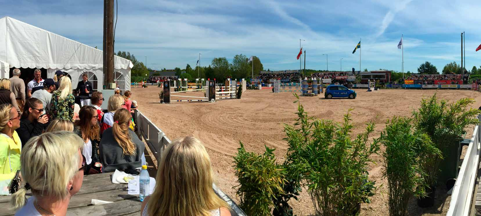 En hopptävling av internationella mått - i hjärtat av