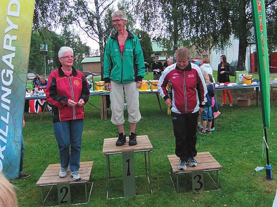 NUMMER 3 2012 SIDAN 16 Ovan Ulla Nilsson på