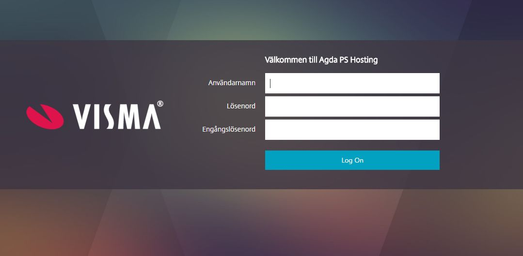 1.2 Inloggning Agda PS Hosting När Citrix klientinstallationen är avklarad visas bilden enligt ovan. Du loggar in med hjälp av användarnamn (User name), lösenord (Password) samt din etoken (PASSCODE).