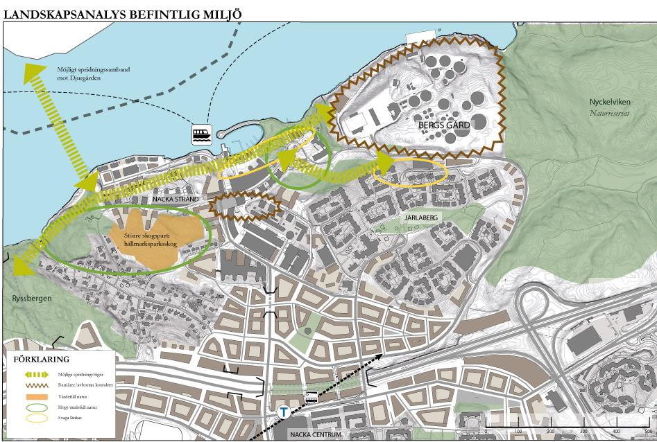 Tillgång till Bergs gård är centralt för att kommunen ska kunna leva upp till sina åtaganden enligt tunnelbaneavtalet och det centrala nationella och regionala syftet med tunnelbaneutbyggnaden,