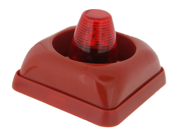 Externt larm Färgkoder Ansluten till detektorn ljuder och blinkar detta externa larm med en röd lampa när CO 2 -nivåerna blir POOR. Man kan ställa in börvärdena för larm i menyn med hjälp av RS485.