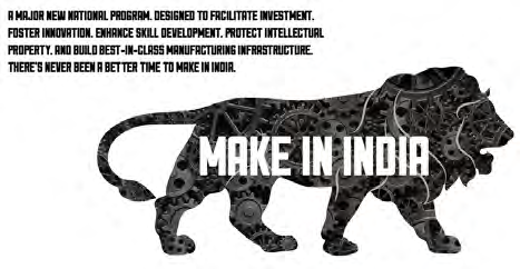 Make in India target = Increase of the