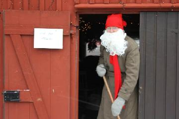 Den 7:e December genomfördes därför den nya julmarknaden under vintriga