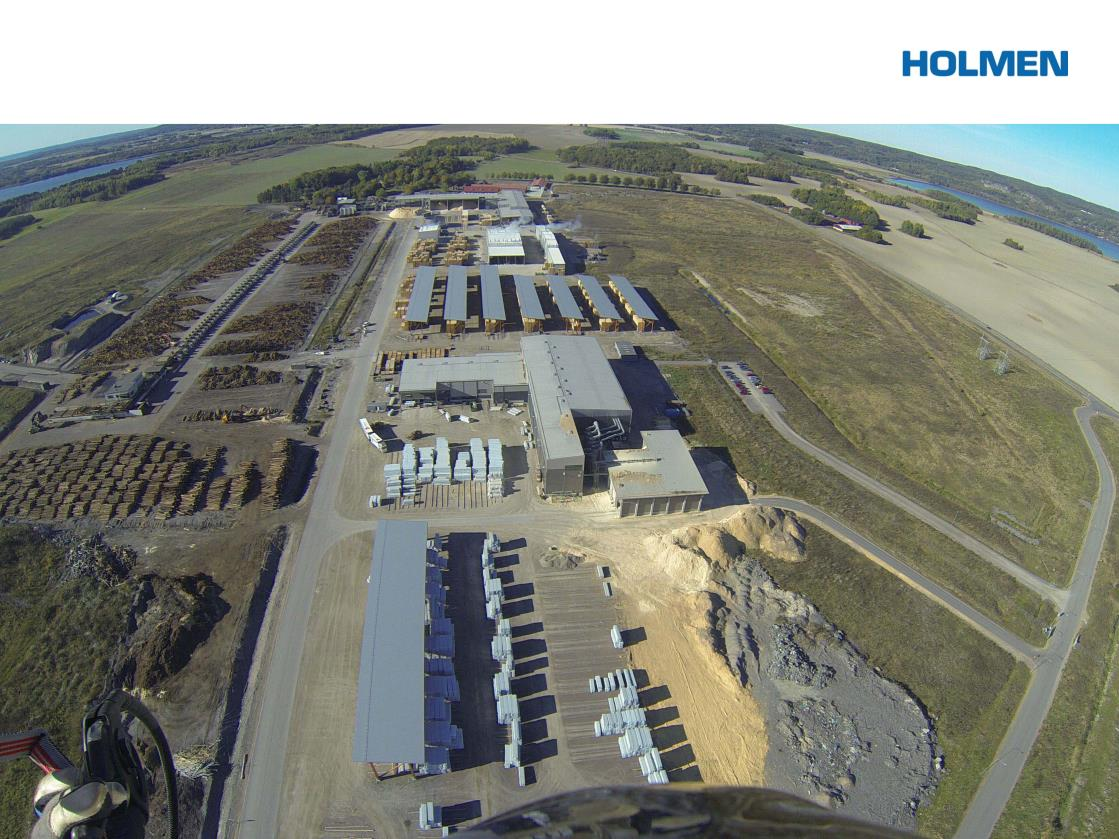 I och med byggandet av Bravikens sågverk har Holmen breddat sin portfölj inom sågade trävaror vilket ger möjlighet att ta marknadsandelar i ett nytt segment.