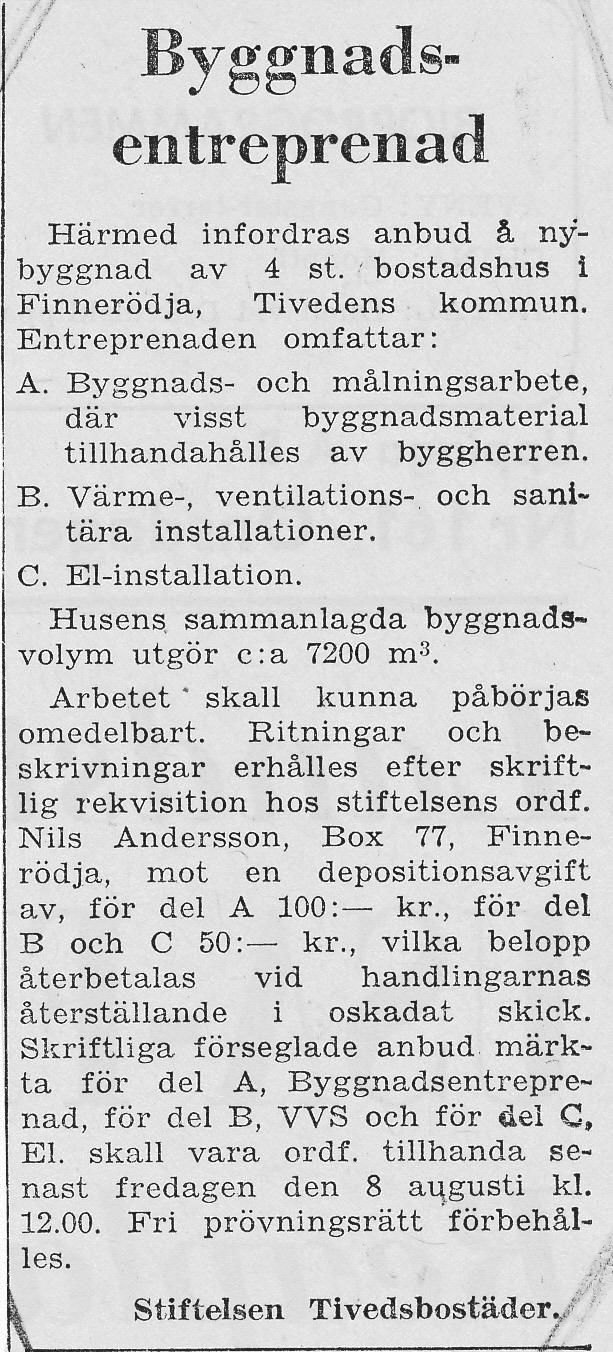 Husen på Stationsgatan byggs De fyra första husen blev en succé och det blev ett sug efter fler lägenheter.