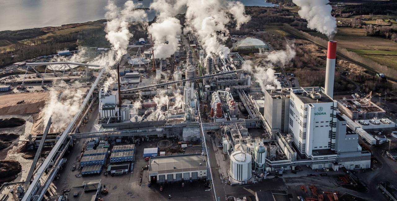 Södra Cell Värö Startår 1972 Anställda 330 Kapacitet