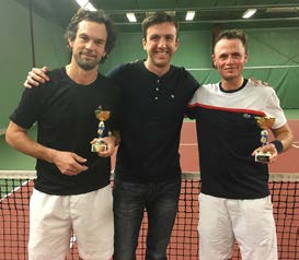 Vaxholms Tennisklubb Verksamhetsberättelse 2016 Sid 7(11) Inne-KM Inne-KM detta år var som alltid