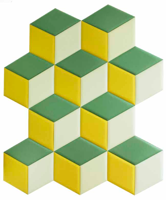hex väggabsorbent Formpressad väggabsorbent med kärna av naturfibermatta ECOLIN eller ECOPOLY. Tyg i ull eller bambu i våra standardfärger. Dold kardborreupphängning.