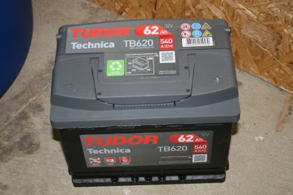 0790-115 Avslut: 19:54 1 st Tudor batteri TB