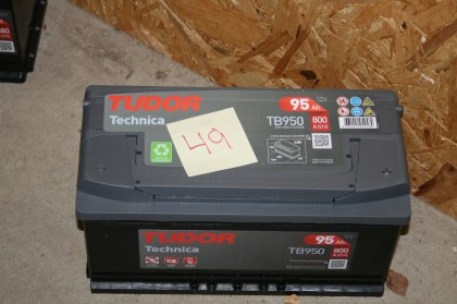 1 st Tudor batteri TB 950, 95 Amp -