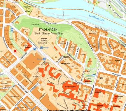 Sida 5 (19) med landstinget genom Locum en längre tid. Genom flytten av gatan kan både staden och landstinget skapa nya byggrätter inom kv Glaven.