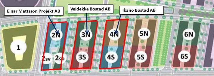 Sida 6 (12) sina källarvåningar inom kvarteren i ett tidigt skede och därefter frånträder marken under tiden som staden fyller upp lokalgatorna och utför ledningsarbeten, servisanslutningar och