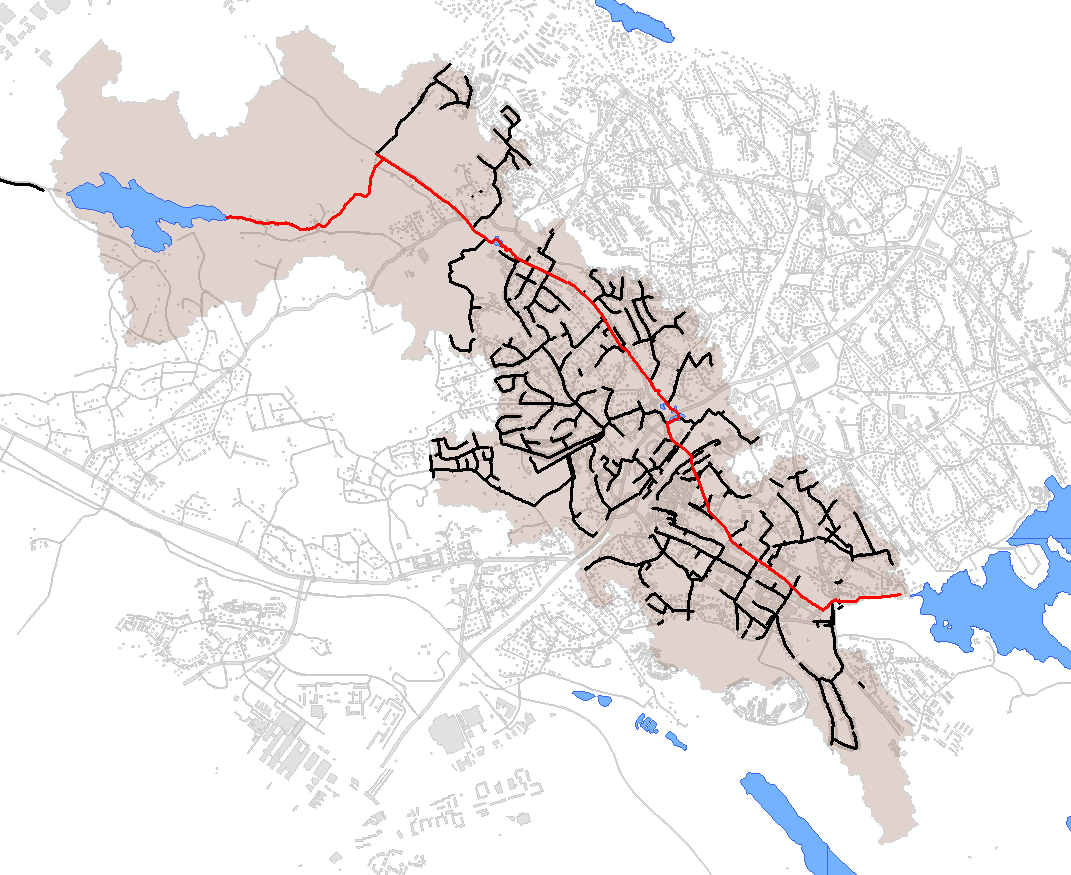 Åtgärder från Fullerstaåutredningen 11 som åtgärdas inom detaljplanearbetet Inom Fullerstaåns tillrinningsområde pågår planering för att förtäta och exploatera med nya bostäder, handel m m.