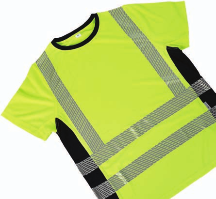 TROJA Varsel t-shirt klass 2 Art. 0160 Framtidens varsel t-shirt, med strech i reflexen, för högsta komfort. Loxy reflexen har förutom strech, nytt oblique mönster vilket ökar komforten ytterligare.