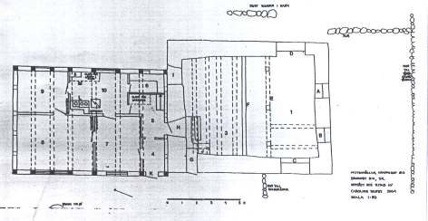 t o m 1897. Sannolikt igenmurades kvarnens öppningar strax därefter och delar av kvarnkonstruktionen togs bort.