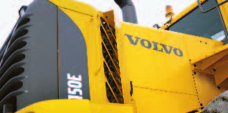 L150E - En pålitlig partner, vad du än gör Volvo L150E gör de långa arbetspassen korta, år efter år. L150E gör jobbet med maximal effektivitet och minimal påverkan, på föraren och miljön.