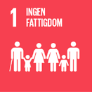FN:s globala mål för hållbar utveckling Ingen fattigdom Mål 1 är att