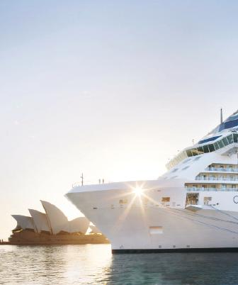 Dag 18 Sydney - Stadsrundtur och besök i Operahuset En kort promenad från hamnen hittar vi Operahuset där vi får en guidad tur.