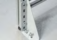 ModuLine stålhylla ESD-lackerad stålhylla som passar både rotations- och stoppbord.