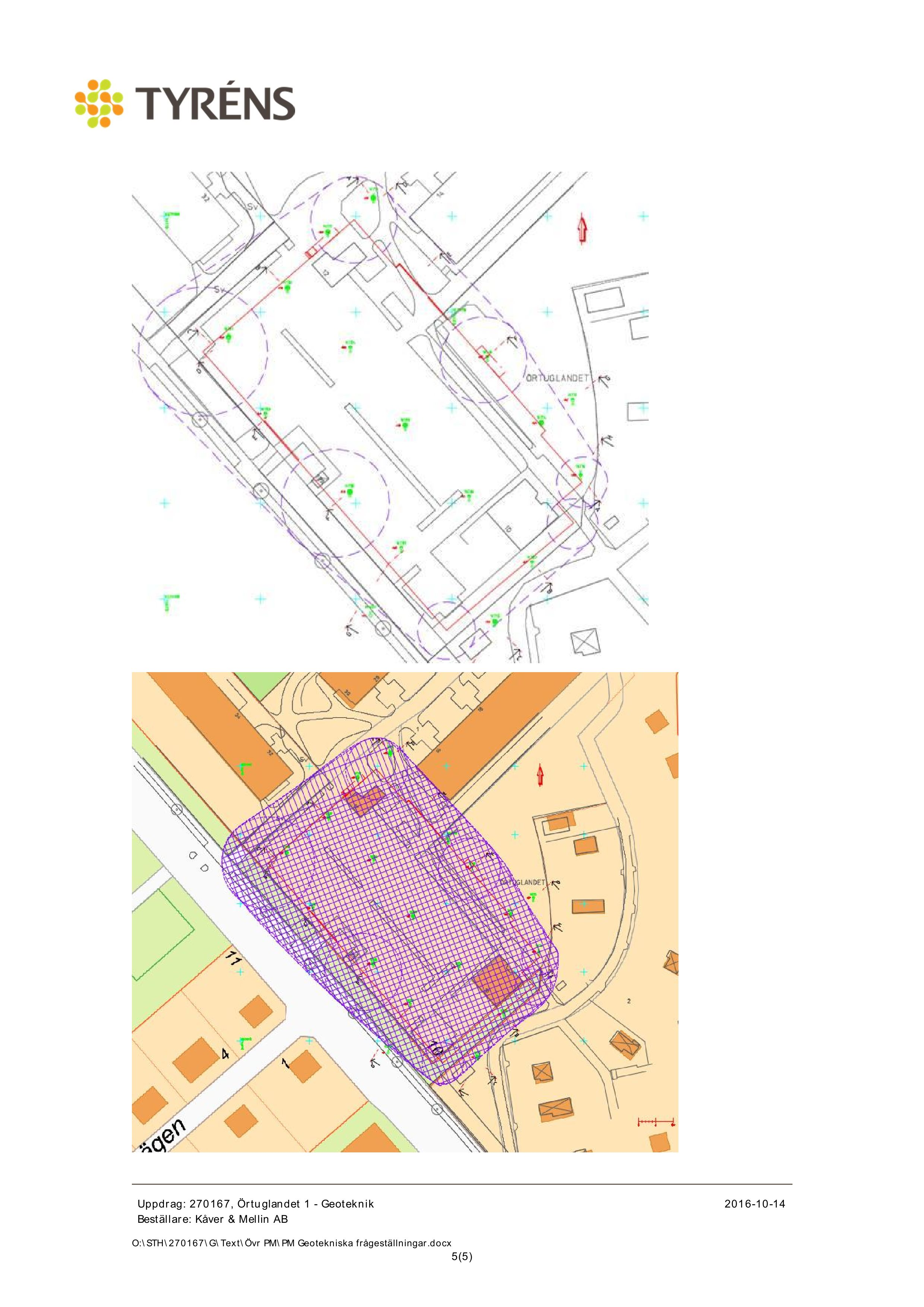 Uppdrag: 2701 67, Örtuglandet 1 - Geoteknik 201 6-1 0-1 4 O:\