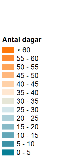 Låg markfuktighet RCP 4.5 RCP 8.